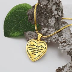 Mamie t'aime - Collier cœur
