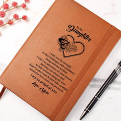 Tellement fier de vous - Carnet en cuir