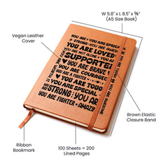 Encouragement – Carnet en cuir