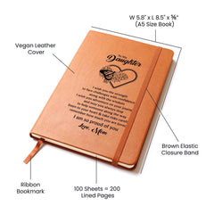 Tellement fier de vous - Carnet en cuir