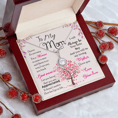 Tu seras toujours mon petit garçon - Collier Espoir Éternel