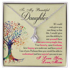 À Ma Magnifique Fille - Collier Beauté Séduisante
