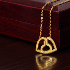Collier Cœurs Entrelacés