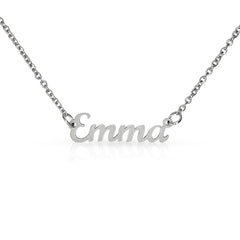 Collier prénom style classique