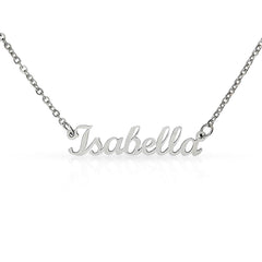 Collier prénom style classique