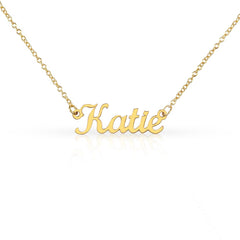 Collier prénom style classique