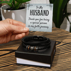 Être Spécial - Bracelet en Cuir pour Hommes