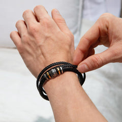Pour toujours je t'aimerai pour toujours (À mon petit-fils) – Bracelet
