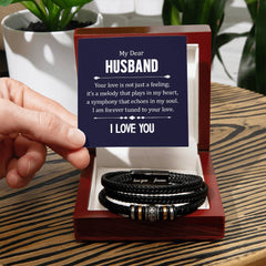 Votre amour n'est pas qu'un sentiment - Bracelet en Cuir Pour Hommes