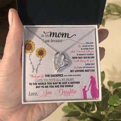 Tu es mon rayon de soleil - Collier Amour Éternel