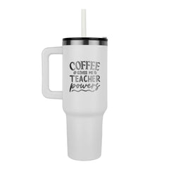 Le café me donne des super pouvoirs - Mug pour professeur