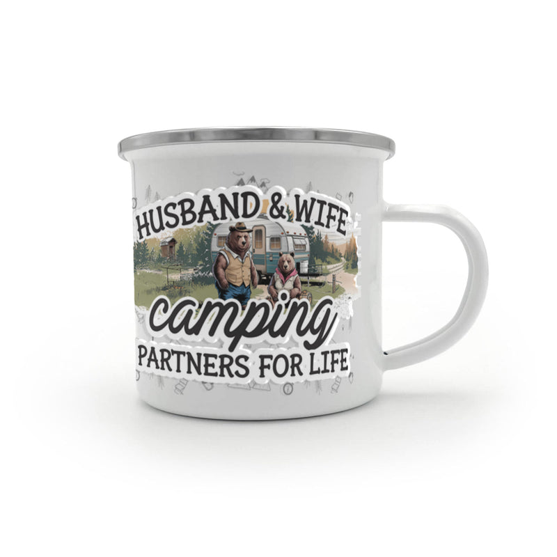 Partenaires de camping pour la vie - Tasse de camping