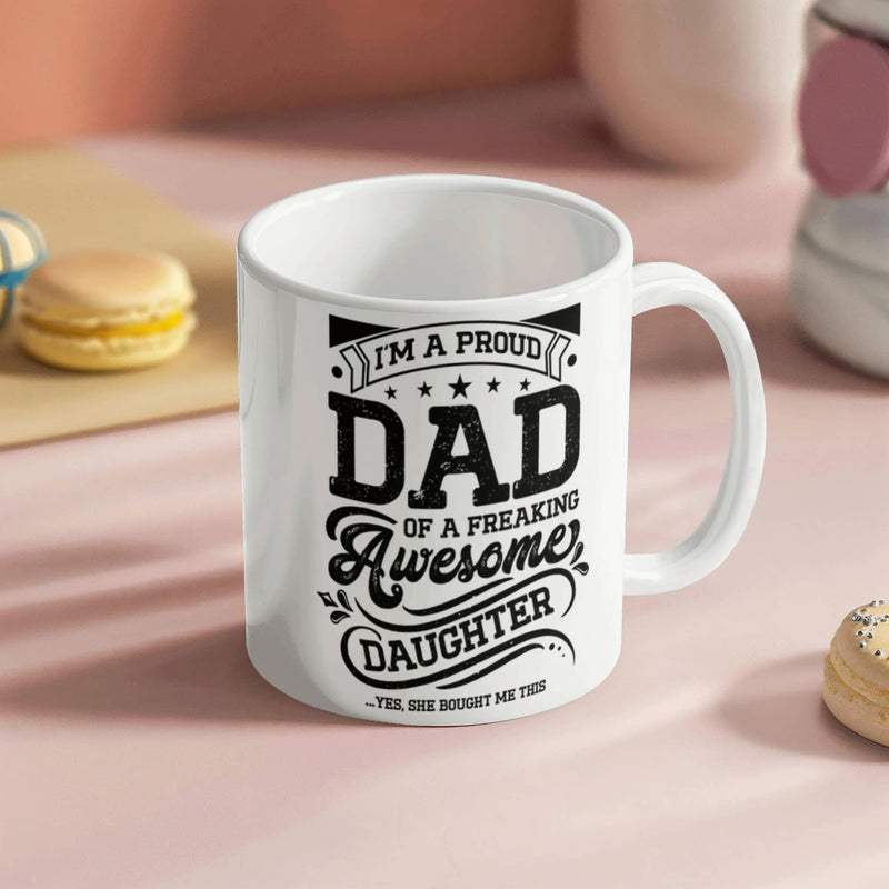 Je suis un papa fier – Tasse en céramique
